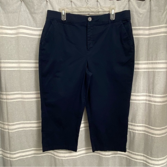 CHRISTOPHER & BANKS / Signature Comfort Capri Pants Size 14 - Picture 1 of 8